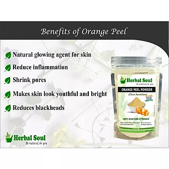 Herbal Soul Multani Mitti & Orange Peel Powder Combo (Each 100g) (1Pack)