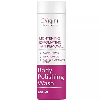 Vigini Skin Lightening Brightening Body Polishing Wash (200ml)