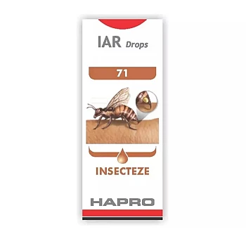 Hapro IAR (Insta Action Range Drops) Drop No - 71 Insecteze (30ml)