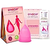 Gynocup Mentrual Cup Wash, Intimate Gyno Wipes & Menstrual Cup (Large) Combo (Cup Wash 100ml + Wipes (20cm x 15cm) 10pcs + 1Pcs Cup) (1Pack)