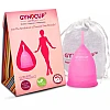 Gynocup Female Intimate Wash, Intimate Gyno Wipes & Menstrual Cup (Medium) Combo (Intimate Wash 100ml + Wipes (20cm x 15cm) 10 Pcs + 1 Cup) (1Pack)