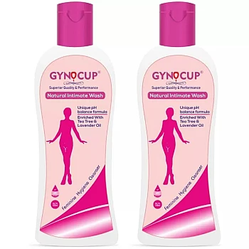 Gynocup Female Intimate Wash (100ml, Pack of 2)