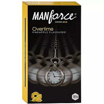 Mankind Pharma Manforce Condoms Overtime Pineapple (10pcs)