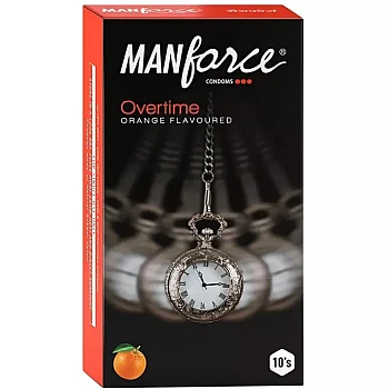 Mankind Pharma Manforce Condoms Overtime Orange (10pcs)
