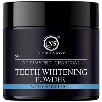 Nuerma Science Activated Charcoal Teeth Whitening Powder (50g)