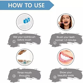 Nuerma Science Activated Charcoal Teeth Whitening Powder (50g)