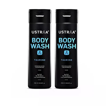 Ustraa Body Wash Taurine (250ml, Pack of 2)