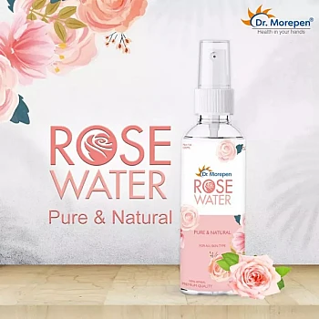 Dr Morepen Pure & Natural Rose Water Spray (100ml, Pack of 3)