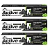 Dr Morepen Active Smile Charcoal Toothpaste (100g, Pack of 3)