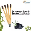 Dr Morepen Organic Bamboo Toothbrush For Adults & Kids (12 Multicolor Toothbrush) (1Pack)