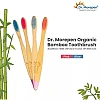 Dr Morepen Organic Bamboo Toothbrush For Adults (6 Multicolor Toothbrush) (1Pack)