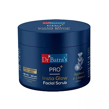Dr Batras Pro+ Insta Glow Facial Scrub (250g)