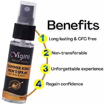 Vigini Hammer King Men Delay Spray (30ml)