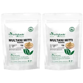 Kerala Naturals Multani Mitti Powder (100g, Pack of 2)
