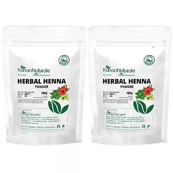 Kerala Naturals Herbal Henna Powder (100g, Pack of 2)