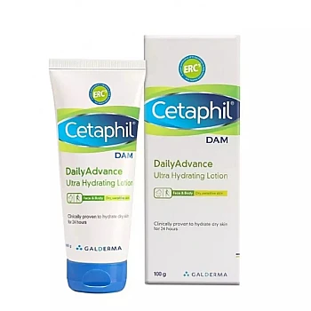 Cetaphil DAM Daily Advance Ultra Hydrating Lotion All Skin Types (100g)