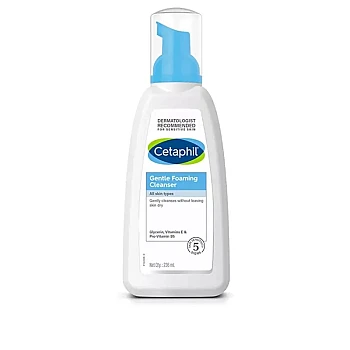 Cetaphil Gentle Foaming Cleanser All Skin Types (236ml)