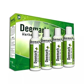 Deemark Herbal Hair Oil Plus (150ml, Pack of 4)