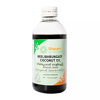 Sitaram Ayurveda Neelibhringadi Coconut Oil (200ml)
