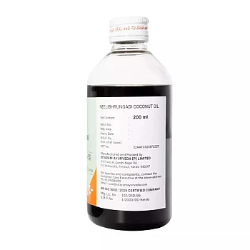 Sitaram Ayurveda Neelibhringadi Coconut Oil (200ml)
