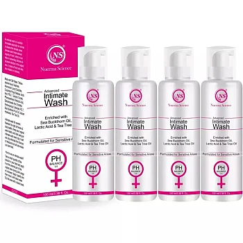 Nuerma Science Advanced Women Intimate Wash (100ml, Pack of 4)