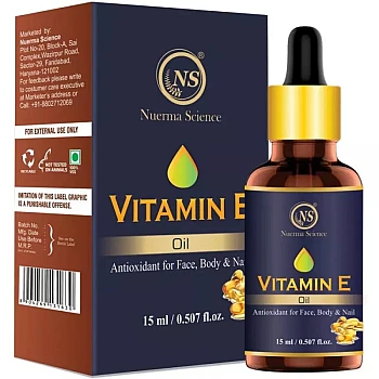 Nuerma Science Premium Quality Vitamin E Oil (15ml)
