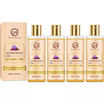 Nuerma Science Kumkumadi Oil (100ml, Pack of 4)