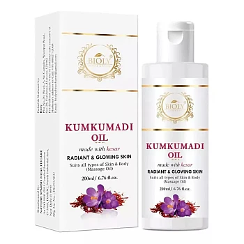 Bioly Kumkumadi With Kesar Moisturizer Oil (200ml)