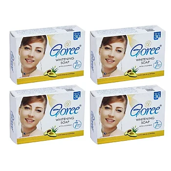Goree Whitening Soap (100g, Pack of 4)