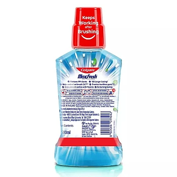 Colgate Maxfresh Plax Mouth Wash Peppermint (250ml)