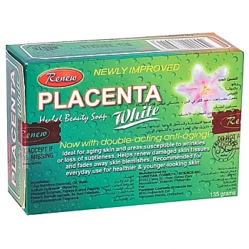 Renew Placenta White Herbal Whitening Soap (135g)