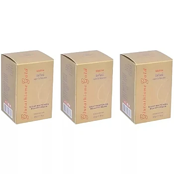 Mistline Glutathione Gold Night Whitening Beauty Cream (50g, Pack of 3)