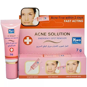 Yoko Acne Solution Emergency Spot Remover Cream (7g)