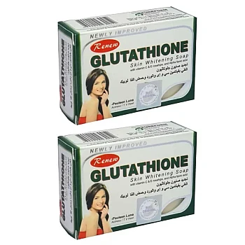 Renew Glutathione Skin Whitening Soap (135g, Pack of 2)