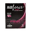 Mankind Pharma Manforce Pink Coloured Condoms Bubble Gum Flavoured (3pcs)