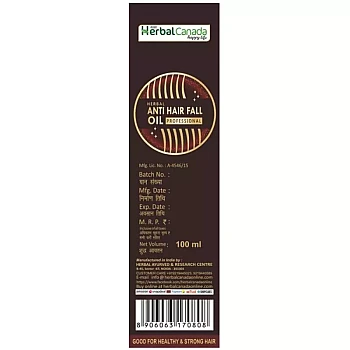 Herbal Canada Anti Hair Fall Oil (100ml)