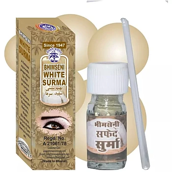Bhimseni Bhimseni White Surma (725mg, Pack of 12)