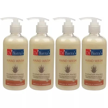 Dr Batras Aloevera Hand Wash (300ml, Pack of 4)