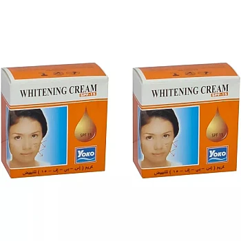 Yoko Whitening Spf-15 Cream (4g, Pack of 2)