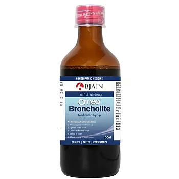BJain Omeo Broncholite Syrup (100ml, Pack of 2)