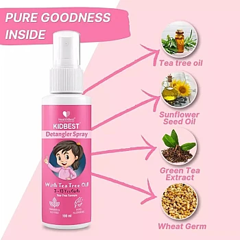 HealthBest Kidbest Detangler Spray (100ml)