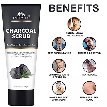 Intimify Charcoal Scrub Anti-Toxin (100g)