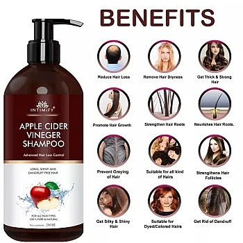 Intimify Apple Cider Vineger Shampoo (200ml)