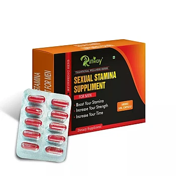 Riffway Sexual Stamina Supplement Capsules For Man (10caps)
