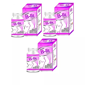 Zenius India B Fit Capsule For Breast Enlargement (60cap, Pack of 3)