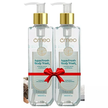 Omeo Aqua Fresh Body Wash (200ml, Pack of 2)