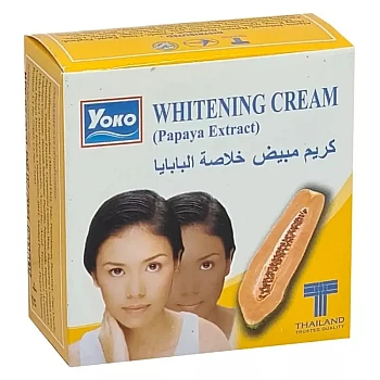 Yoko Whitening Papaya Cream (4g)