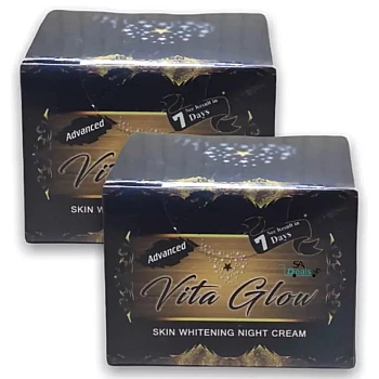 Vita Glow Night Cream (30g, Pack of 2)