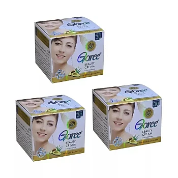 Goree Beauty Creams (50g, Pack of 3)