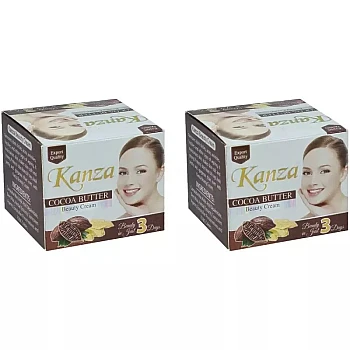 Kanza Cocoa Butter Beauty Cream (50g, Pack of 2)